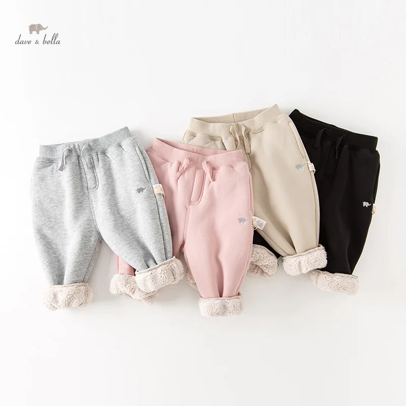 

Dave Bella Baby Elastic Stretch Trousers For Toddler Children Boy Clothing Sport Pants Kids Boy Girls Clothes DB4237140