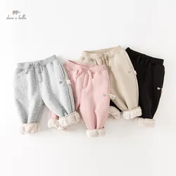 Dave Bella Baby Elastic Stretch Trousers For Toddler Children Boy Clothing Sport Pants Kids Boy Girls Clothes DB4237140