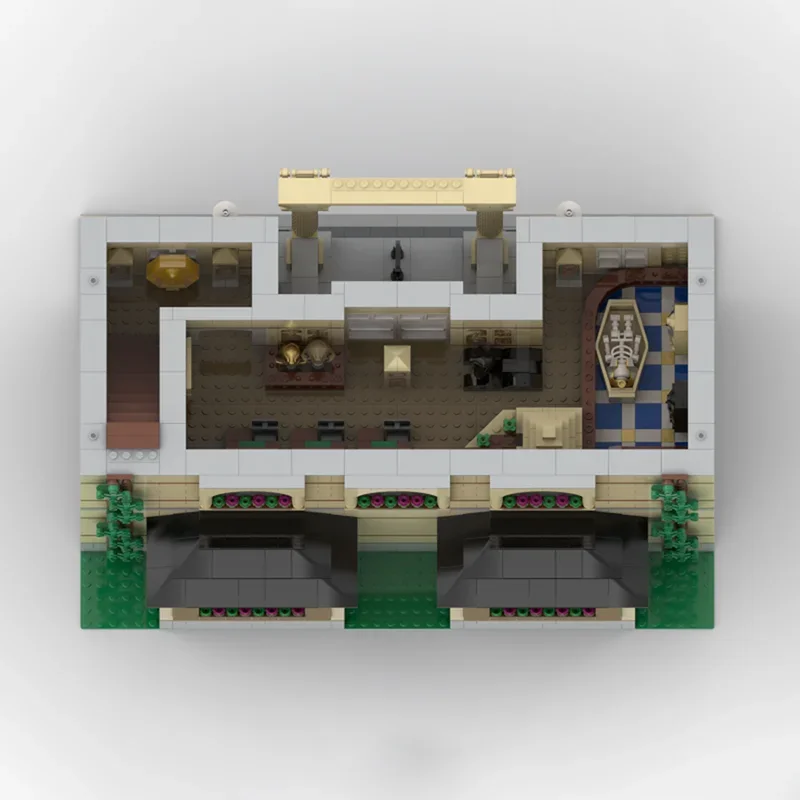 Moc ビルディングブロック グレートモジュラーミュージアム テクノロジーモジュラーブリックモデル ギフト クリスマスおもちゃ DIY セット 組み立て