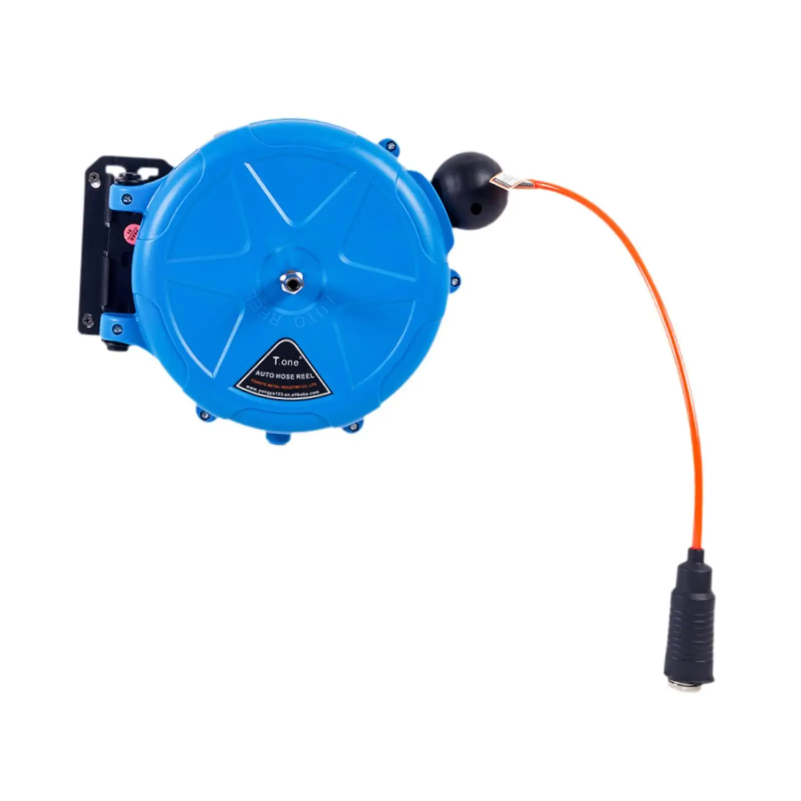 Retractable Air Hose Reel Air Compressor Hose Reel Multifunctional Retract Pneumatic Tool for Garage Car Washing Watering