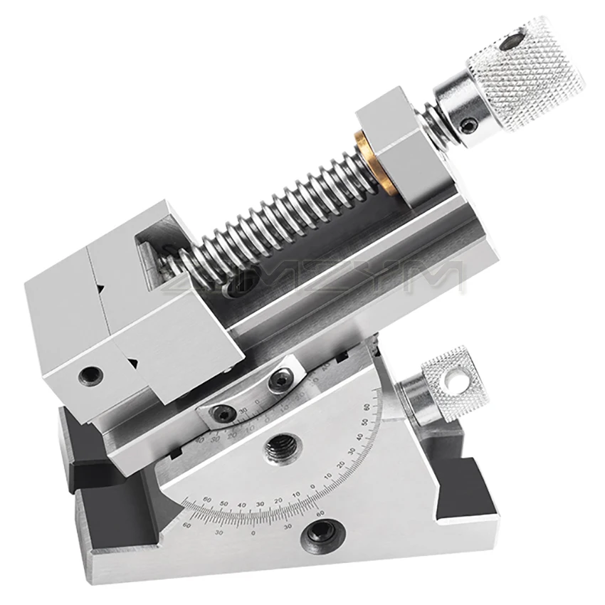 High Precision 2-Inch Universal Grinder Precision Vise Screw Sine Slope Adjustable Angle Screw Tool Precision 0.005mm