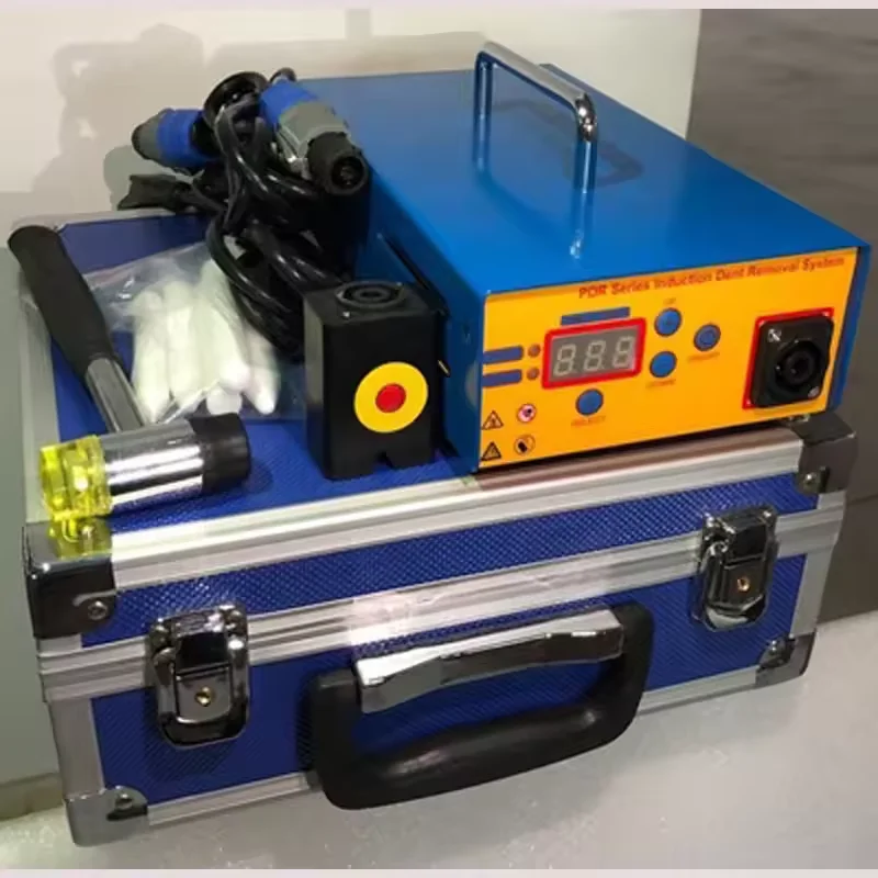 

New 1380W Magnetic Paintless Dent (PDR) Tool Automotive Electromagnetic Induction Pit Repair Machine with Hot Box for Car Bod