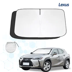 For Lexus UX 200 UX250H UX300h UX300e Windshield Sun Shade Sunshade Sun Visor Protector Foldable Blocks UV Rays Keep Car Cooler