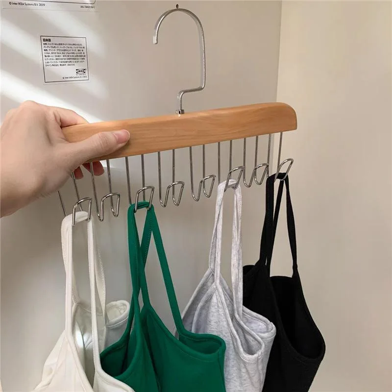 Multi-functional Women Storage Bra Hanger Sturdy Durable Home Wardrobe Hanger Organizer for Men Tie Belt Women Bra Sling Beanie