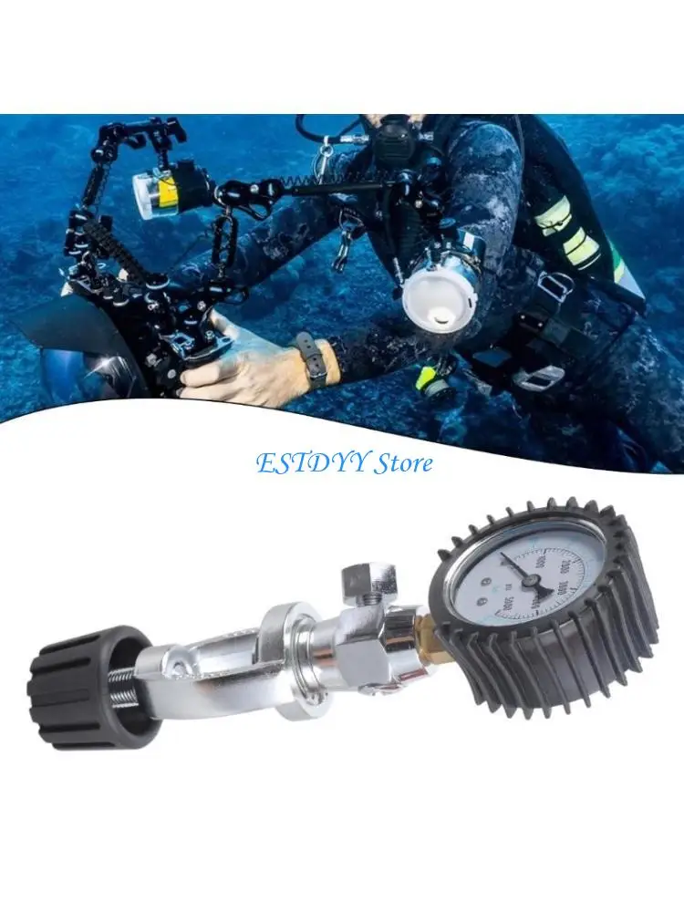 G6DE Scubas Diving Pressure Gauge Diving Equipment Scubas Air Tanks Pressure Checker