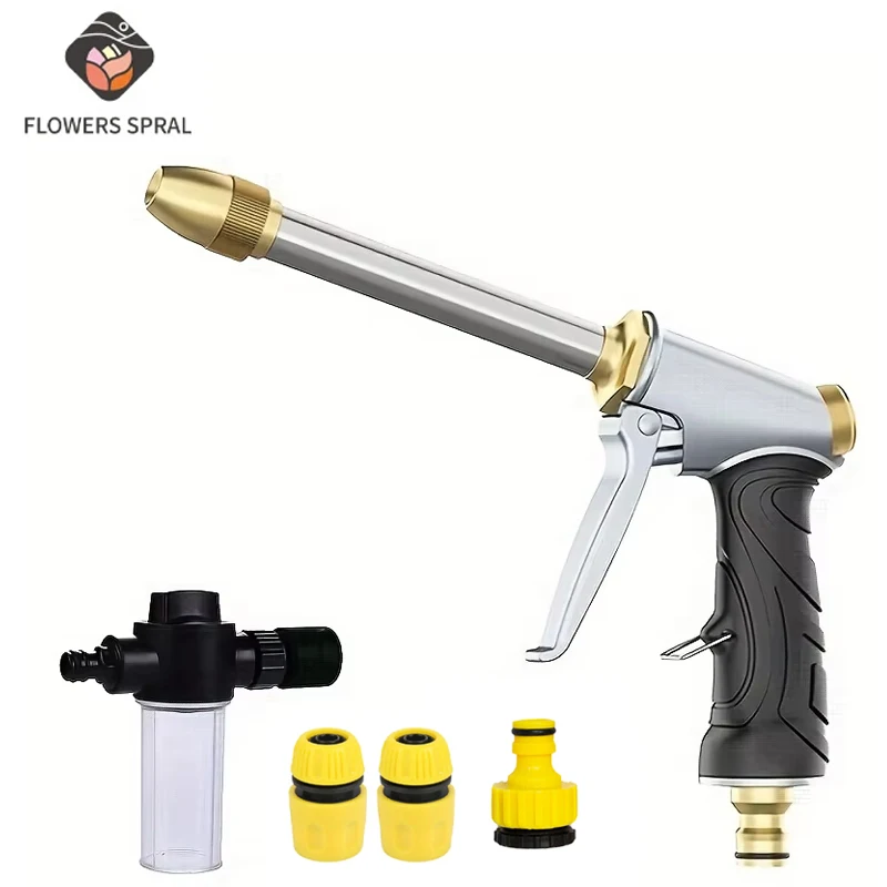 NEW High Pressure Car Wash Water Gun Spray Gun Car Washer Cleaner Garden Hose Sprinkler Foam Water Gun For The Garden ﻿