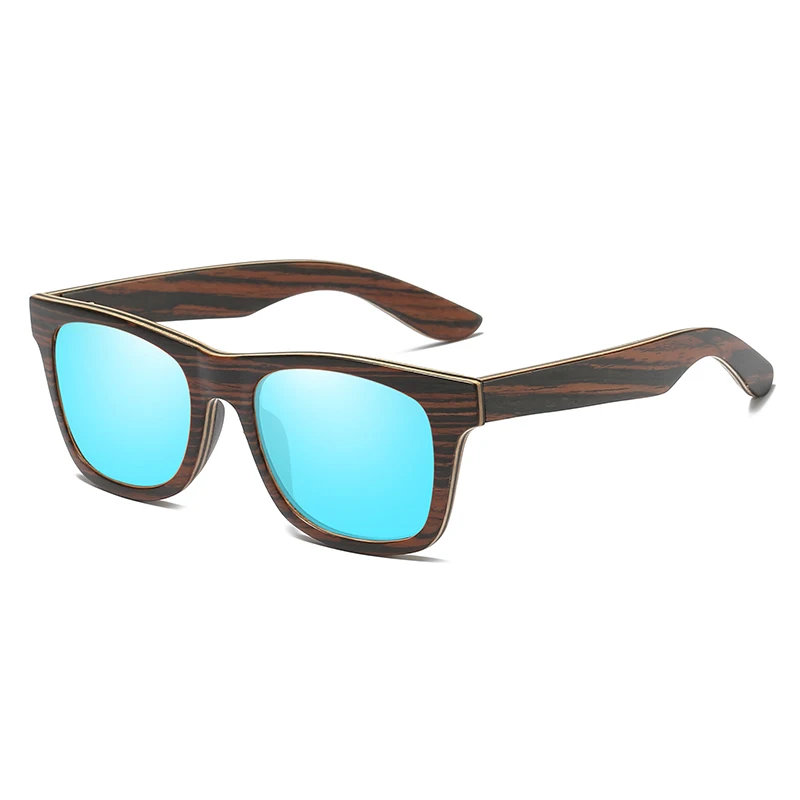 

XSW Wooden Sunglasses Men Bamboo Sunglasses Brand Designer Original Wood Polarized Sun Glasses Oculos De Sol Masculino EZ043