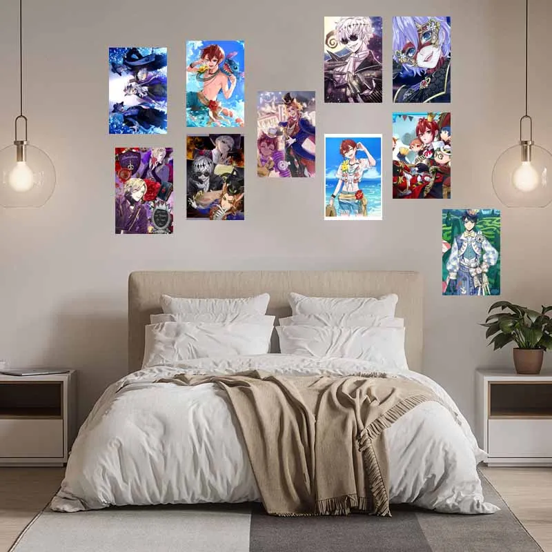 10/30 قطعة 4X6 ''أنيمي الملتوية العجائب الشكل صور بطاقات ديكور المنزل المشارك الكرتون جدار الكولاج عدة غرفة الديكور جدارية