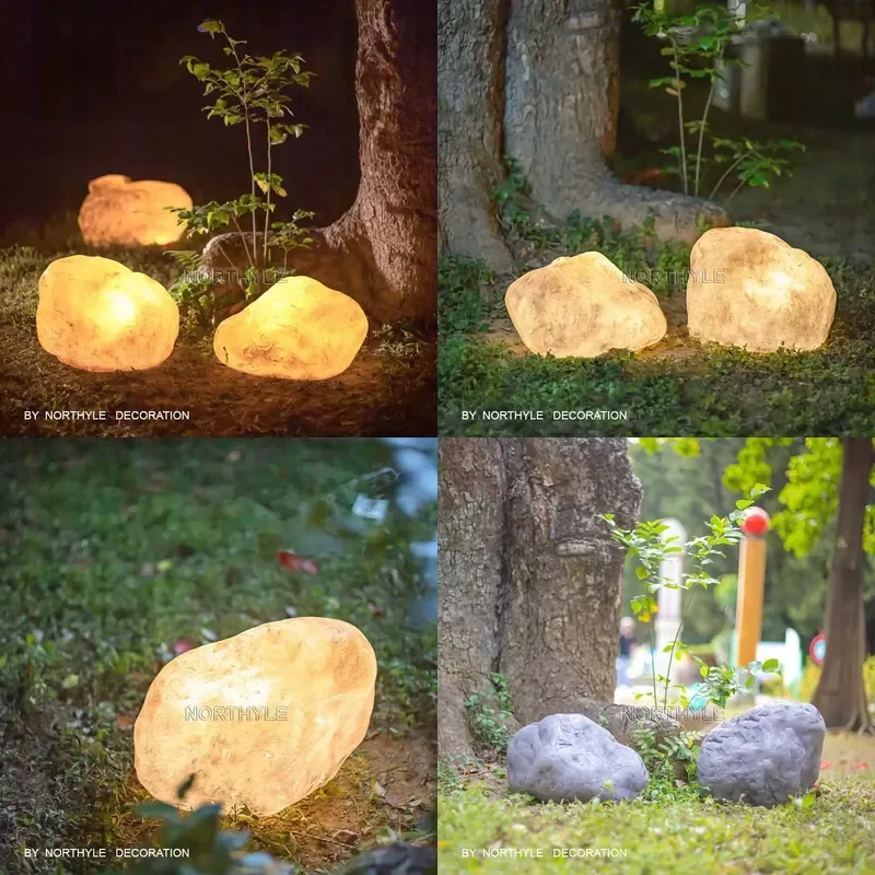 Modern Design LED Solar Garden Light Landscape Lighting Outdoor Lawn Decoration for