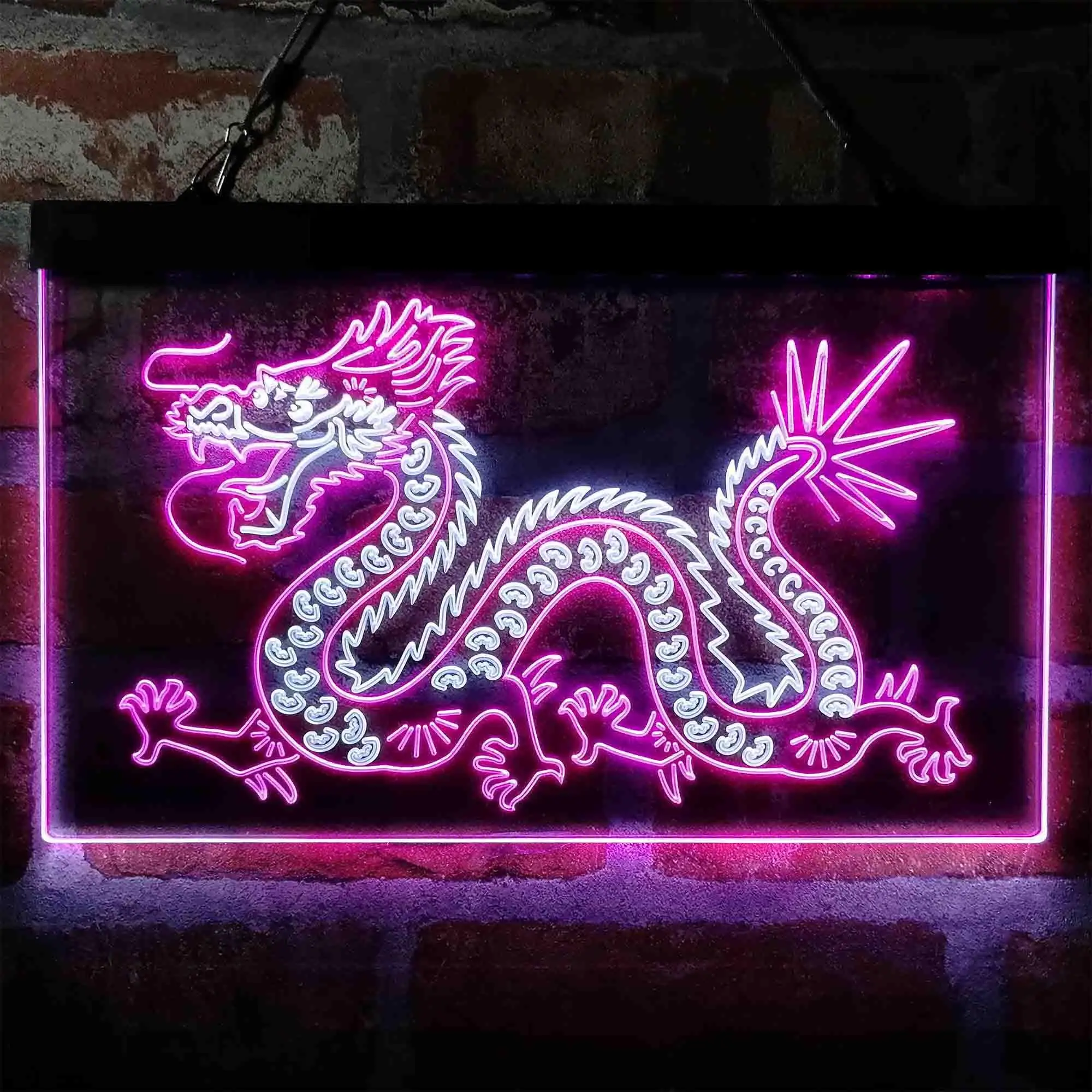 Dragon Dance Dual Color Led Neon Sign st6-i4047