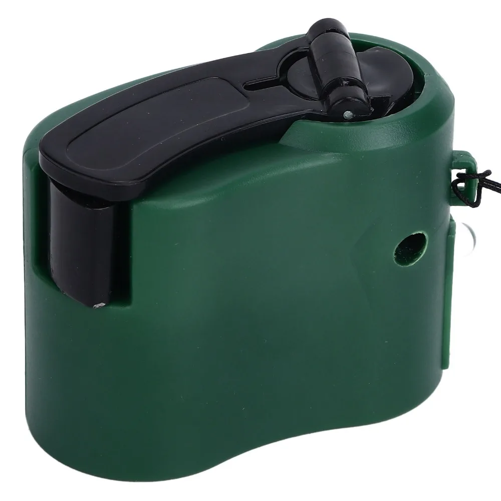 Compact Handheld Hand Crank Generator Manual Generation Portable Manual Hand Crank Generator ABS Carrying Strap