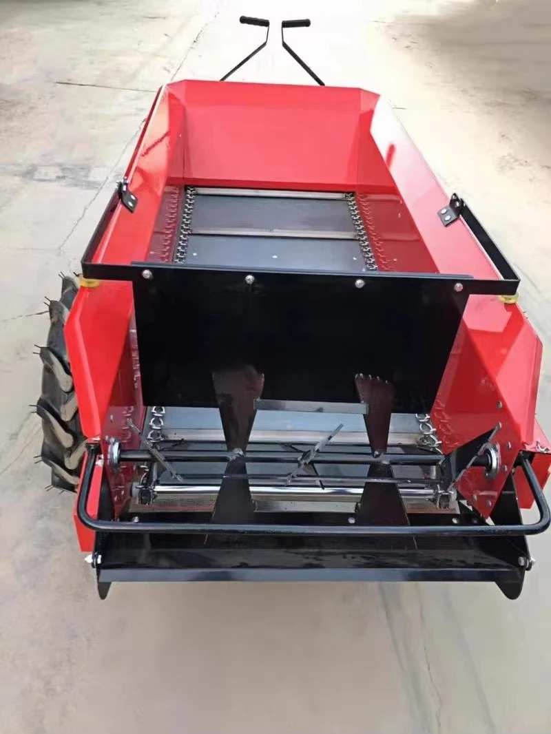 Premium Durable Large Capacity Hopper Anti Slip Tire Farm Working Gear Fertilizer Spreader Farm Manure Spreader
