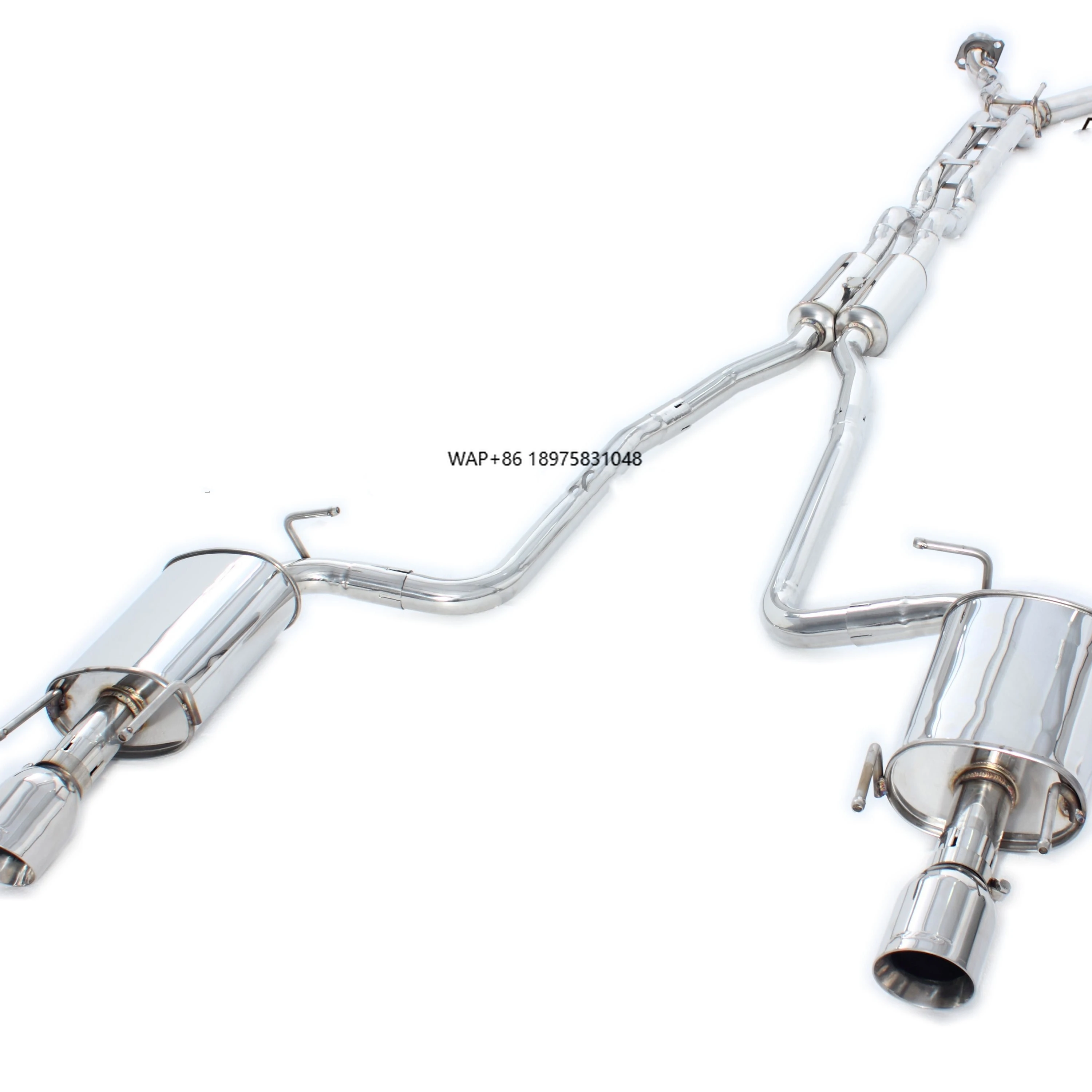 

Custom 304 Stainless Steel/Titanium Valved Exhaust System Perfect Fit for CTS-V 6.2T