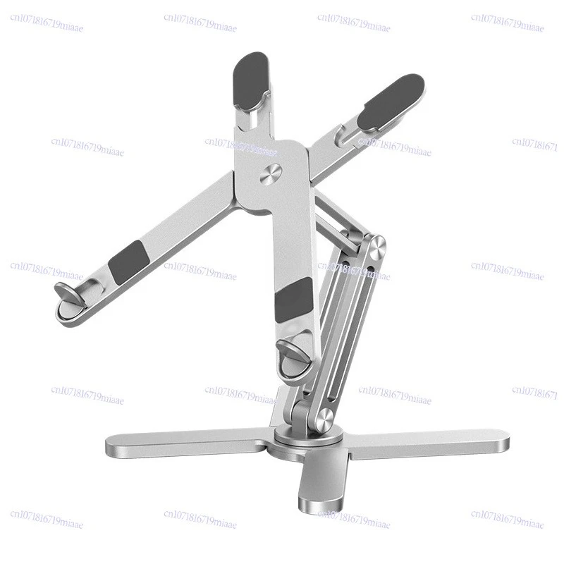 N86 Aluminum Alloy Laptop Holder Rotating Desktop Heightening Lifting Folding Cooling Bracket for Laptop Support