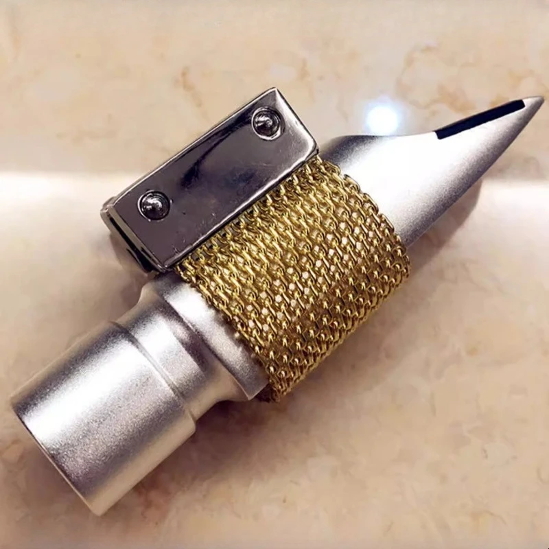 

Металлическая головка флейты для саксофона, сменная головка для альт/тенора, головка флейты для начинающих, детали для саксофона, аксессуары для духовых инструментов