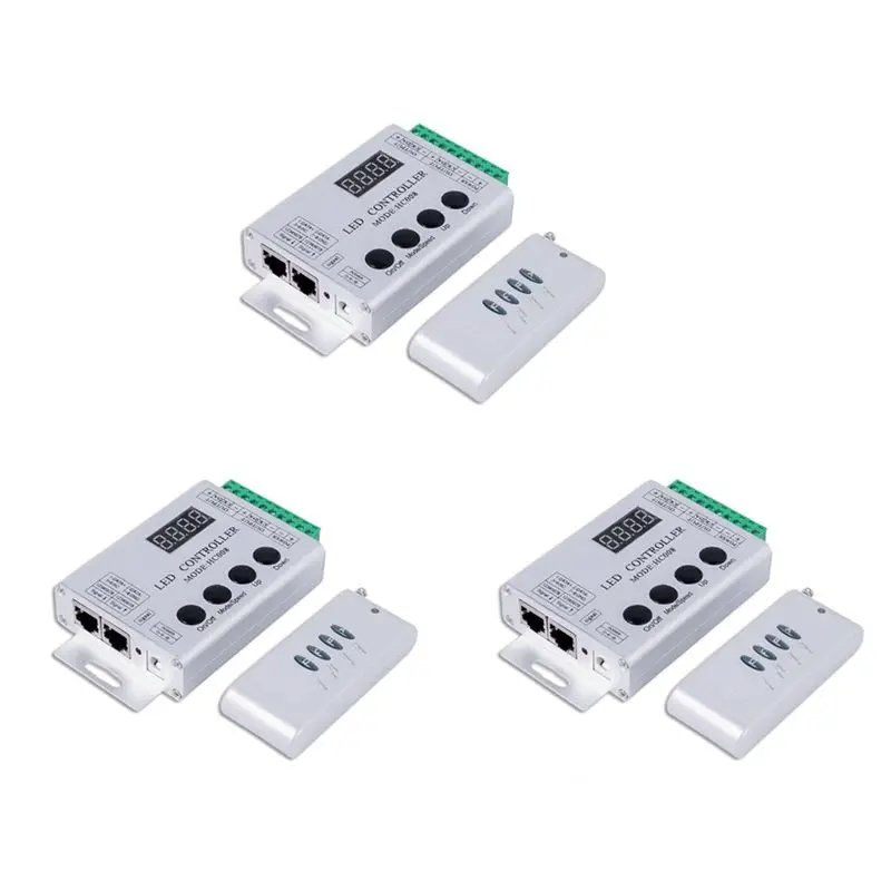3x-hc008-programmable-led-controller-133-effect-mode-rf-control-2048-led-pixel-for-ws2811-ws2812-rgb-led-strip