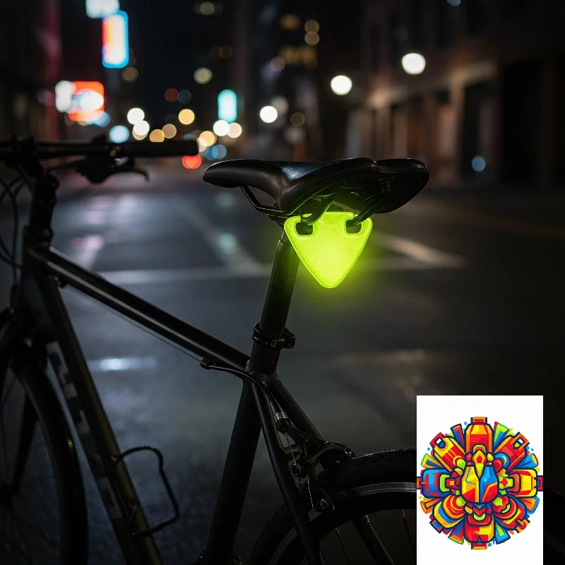 10Pcs Bicycle Reflective Safety Decals High Brightness Long Lasting Stickers for Night Road Mountain Bike Cycling