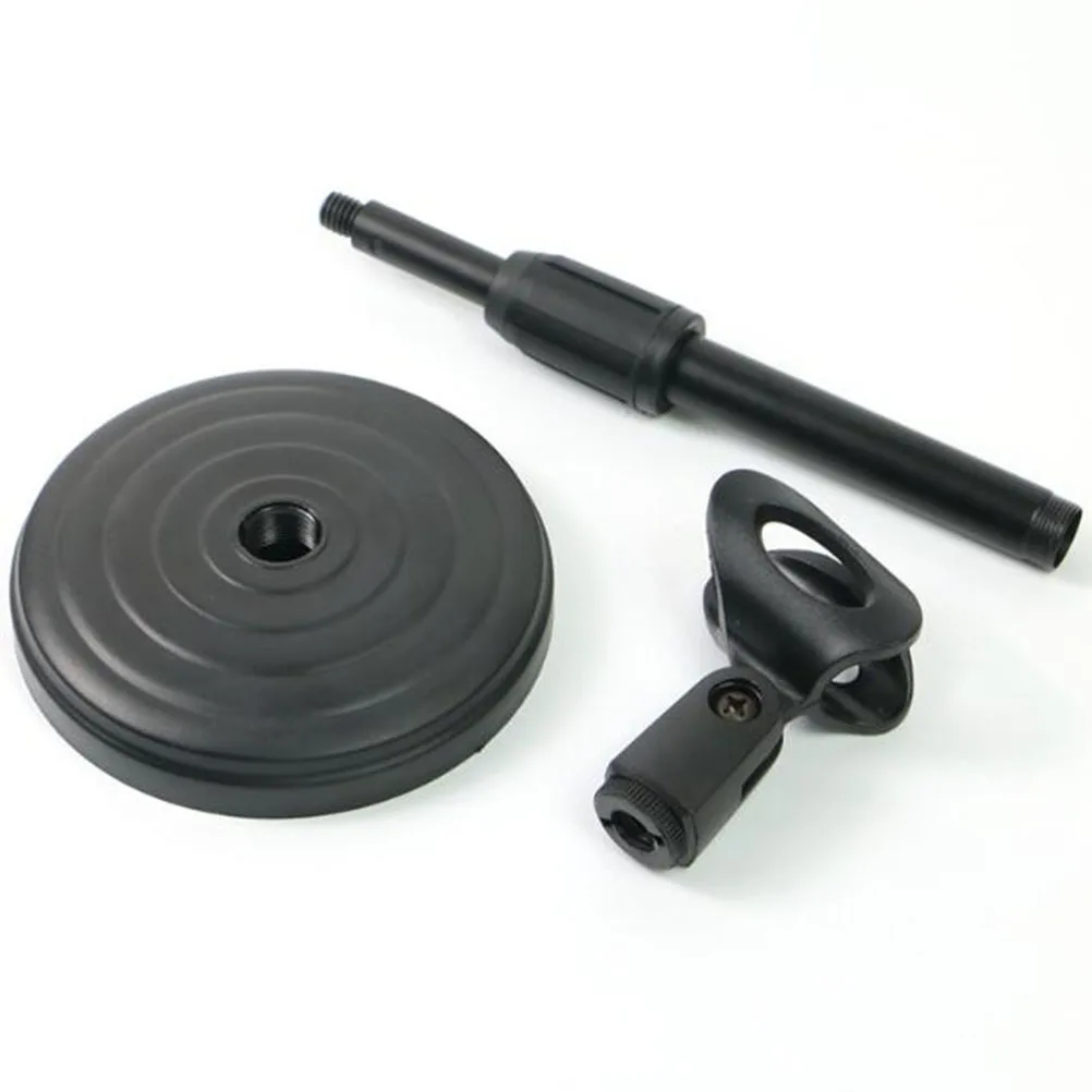 

2pcs Desktop Microphone Stand Adjustable Holder For Conference Room Live Broadcast 2.8-4.5Cm Mic Support Mount Bracket