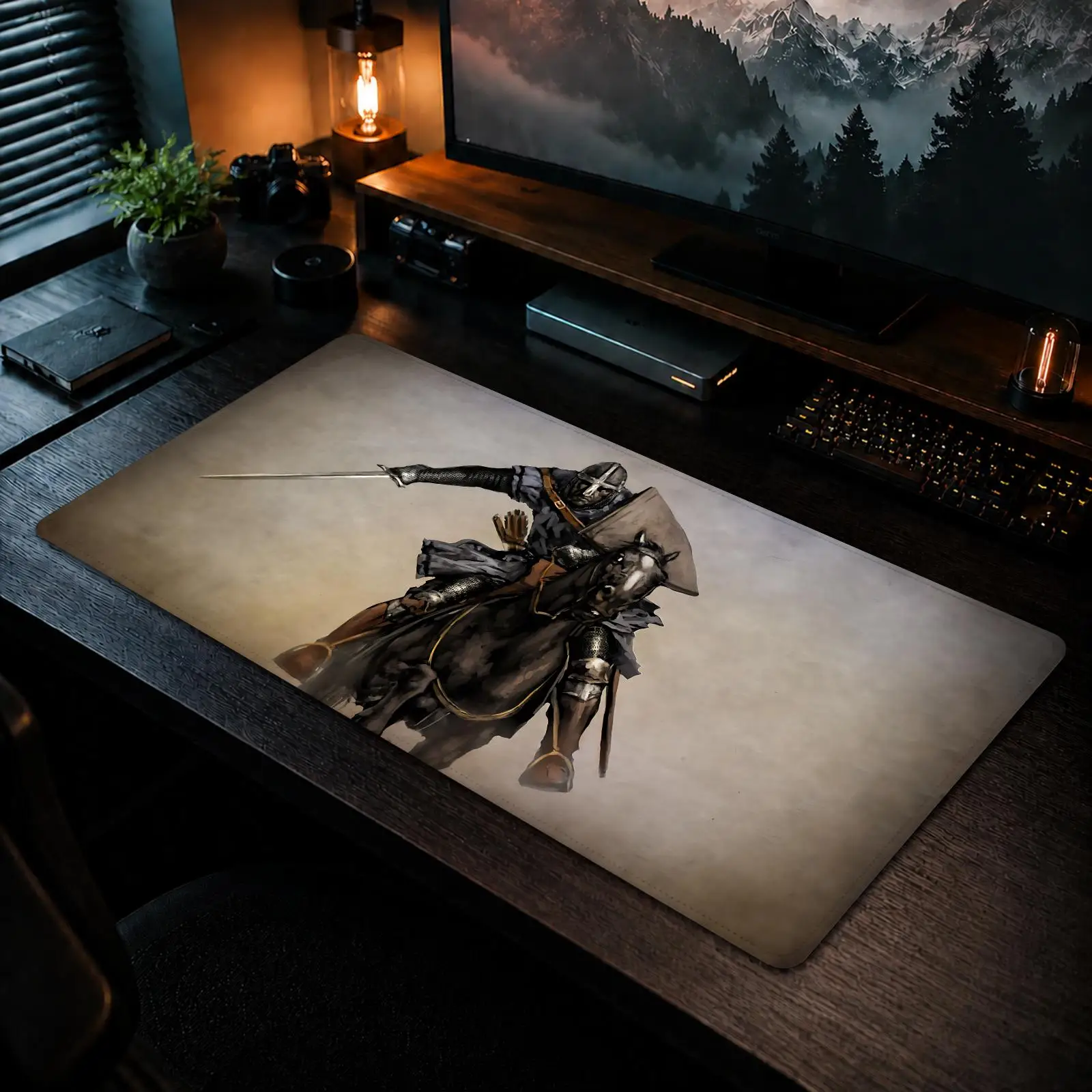 Cool Mount Blade Ii Bannerlord Mouse Pad Gaming office Non-slip Desk Mat Diy Mousepad Large Game Keyboard overlock