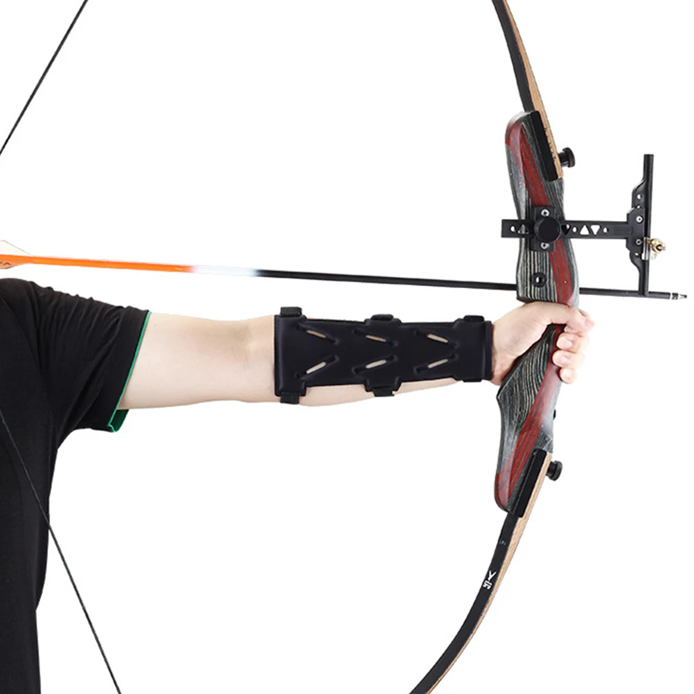 

Arm Guard Outdoor Equipment Protector Recurve Accessories Elastic Long Lasting Smooth Material Breathable Composite