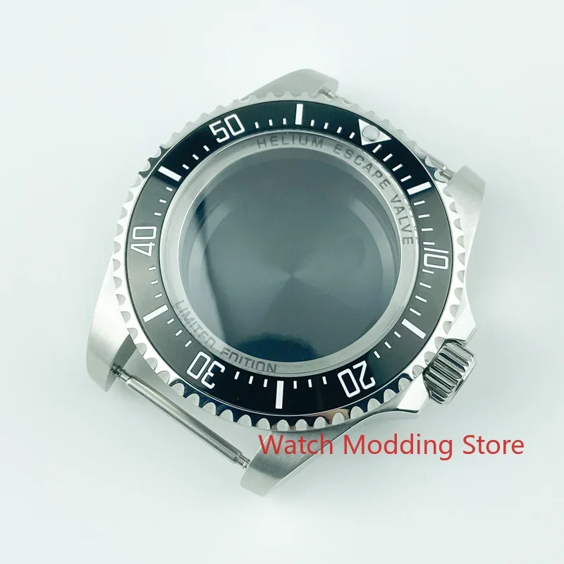 

HQ 500m Tested Waterproof 43.5mm DEEP SEA Homage Big Watch Case with Bracelet Fit ETA2824 / NH35A Movement Solid 316L SS