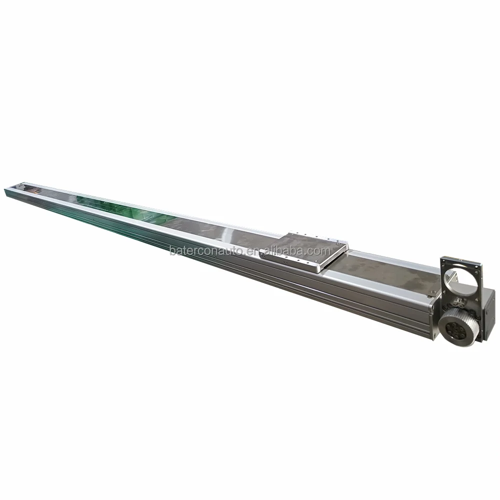 Customized Batercon Aluminum Double Linear Actuator 3100mm Long Stroke High-Speed Low Noise Belt Drive 30kg With 1-Year Warranty