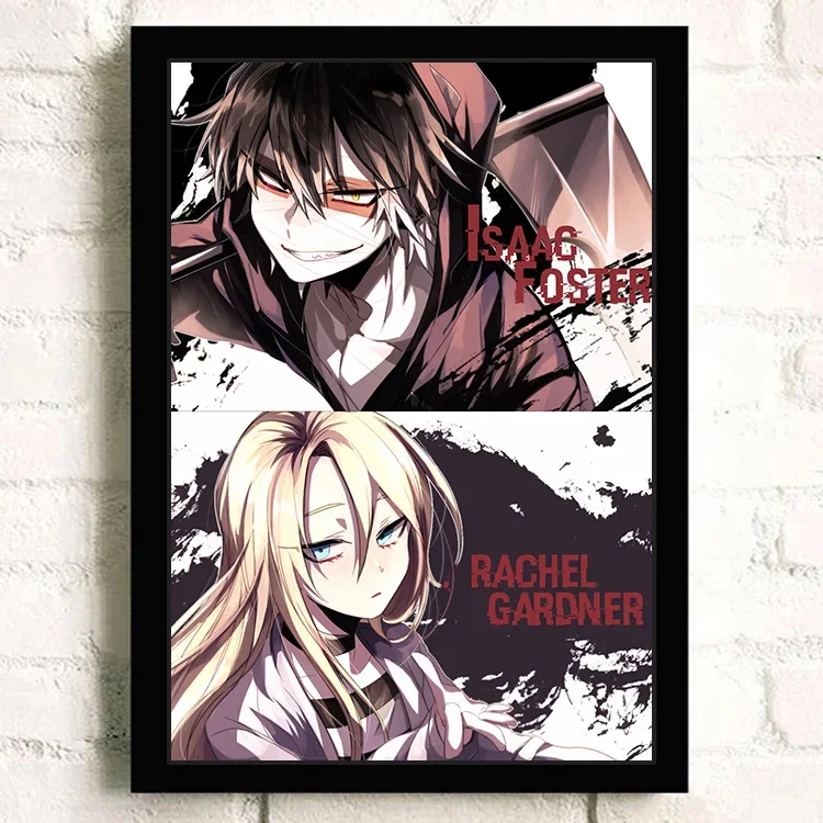 Japan Anime Game Angels of Death Cartoon Painting Art Decor Posters Home Decoration Canvas For Living Room Wall Decor Picture