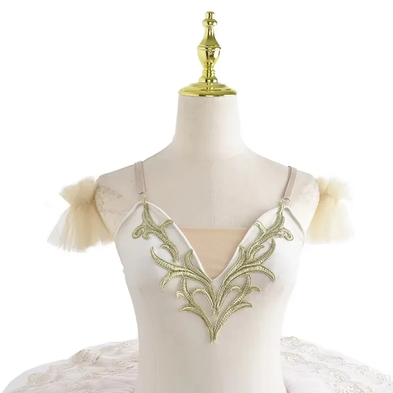 プロのバレエチュチュ女の子白鳥の湖プラッターパンケーキチュチュバレリーナパーティードレス子供キッズバレエダンス衣装