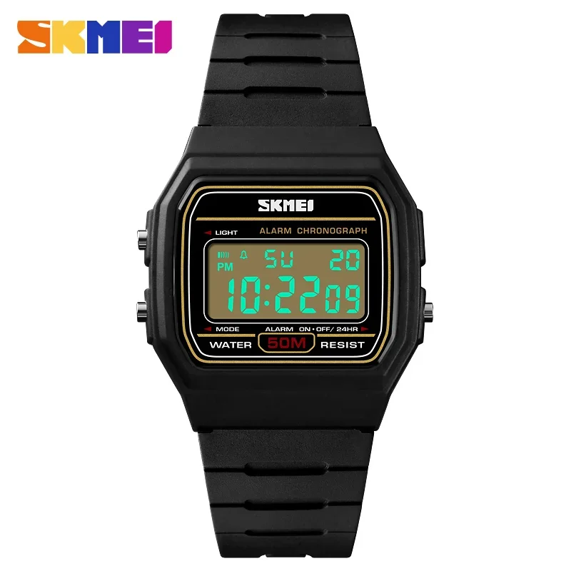 Skmei Mode Sport Uhren Frauen Digitale Uhr Wasserdichte Display Datum Woche Feminino Montre Femme Zegarek Weibliche Armbanduhr