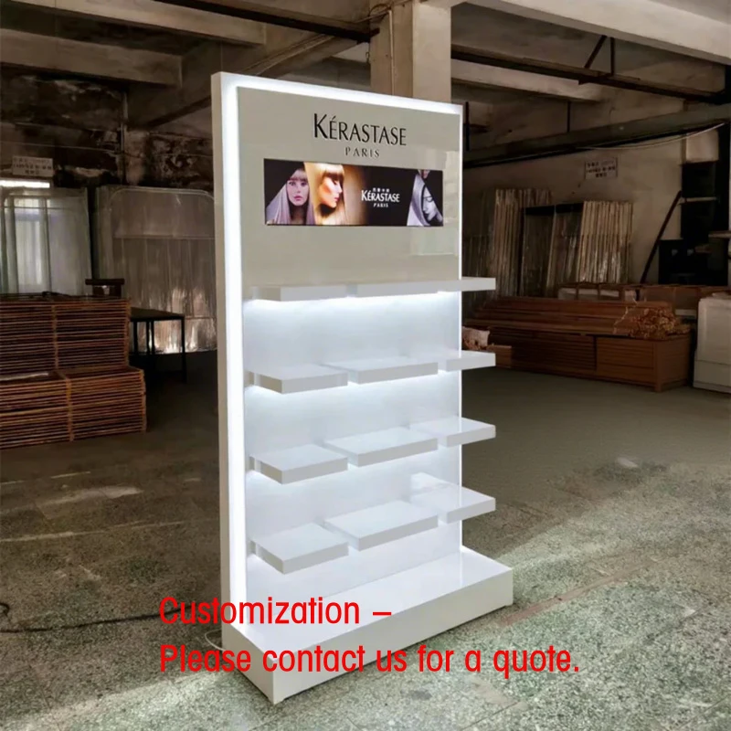 

custom.Direct Factory Sales Cosmetic Pump Bottle Beauty Skin Makeup Showcase Display