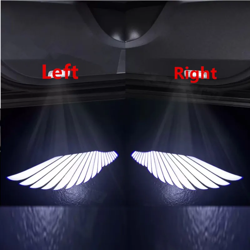 2pcs Led Car Door Welcome Lamp Accessories For Fiat 500 500x Ducato Tipo Panda Bravo Doblo Stilo 3D Projector Ghost Shadow Lamp