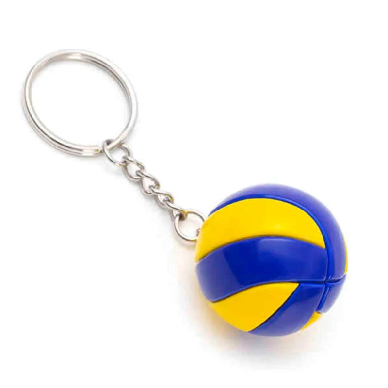 Volleyball-Schlüsselanhänger – verschiedene Farben – Sport-Souvenir, Volleyball-Partygeschenke, Taschendekoration, Schlüsselanhänger für Rucksäcke, Autoschlüssel – Detail 8