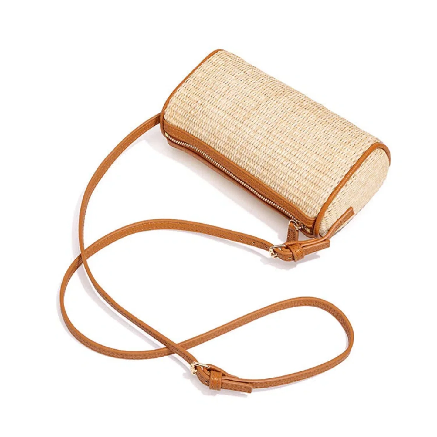 Damska pleciona torba na ramię – Woven Straw Bag recenzja i cena