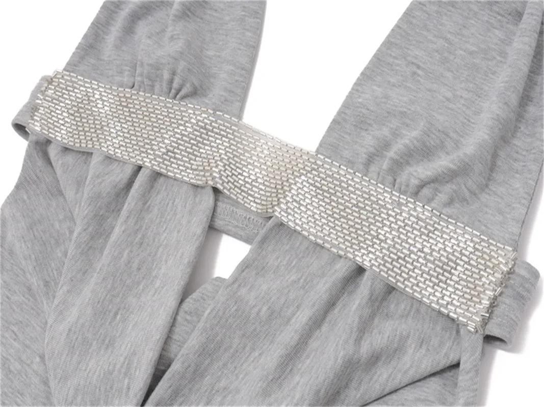 Halter Hollow Lace Up Women Short Mini Backless Pleated Prom Dress Grey Low Waist Evening Skirt Spicy Girl New Arrival In Stock