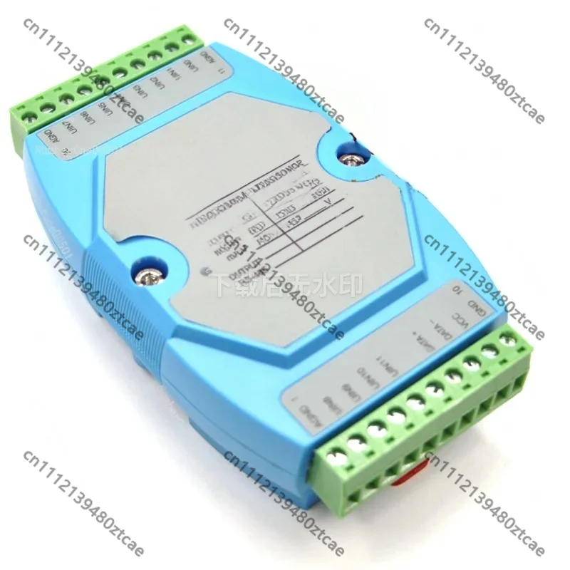 

4/8/12 Channel Analog Acquisition Module AI Input IO Converter Voltage Current 4-20MA 0-5V 0-10V to RS485 ModBus RTU