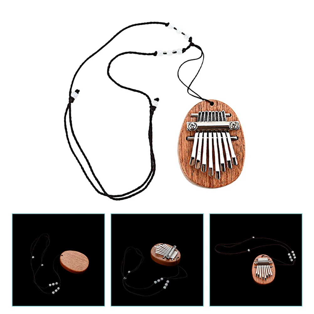 

8 -Key Mini Kalymba Kids Musical Instruments for Thumb Piano Small Fingers Wooden Child Portable
