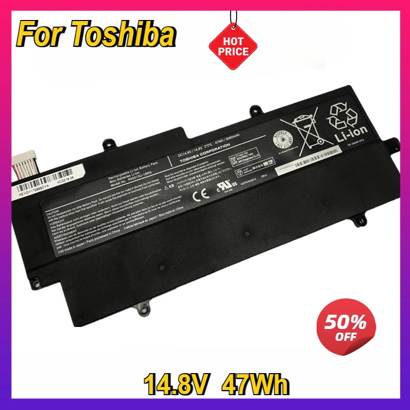 

New PA5013U-1BRS PA5013U Laptop Battery for Toshiba Portege Z930 Z935 Z830 Z835 Ultrabook PA5013 14.8V 3060mAh 47Wh
