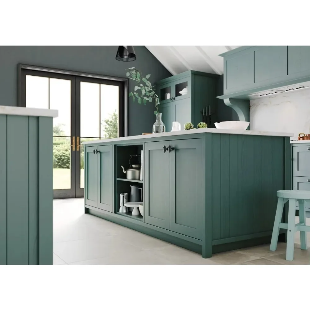 Price Complete Kitchen Cupboards Furniture Set Modern Custom Wood Kitchen Cabinet Shaker Design