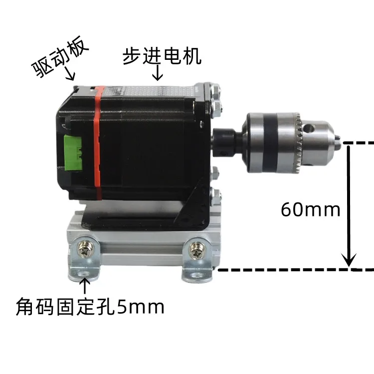 57 Closed-Loop High Performance Motor Controller, 1-2800RPM Adjustable Speed, Fixed Lap & Delay Function