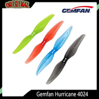 4Pairs (8pcs) Gemfan Hurricane 4024 (4x2.4) 2-Blade Propellers - 1.5mm, 3-Hole, for Mini RC Drones (Brushless Motor)