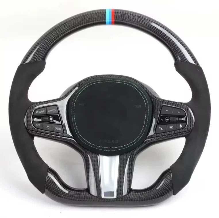 

custom carbon fiber steering wheel for professional carbon steering wheel F30 F10 G30 G38 G12 G05 upgrade sport model