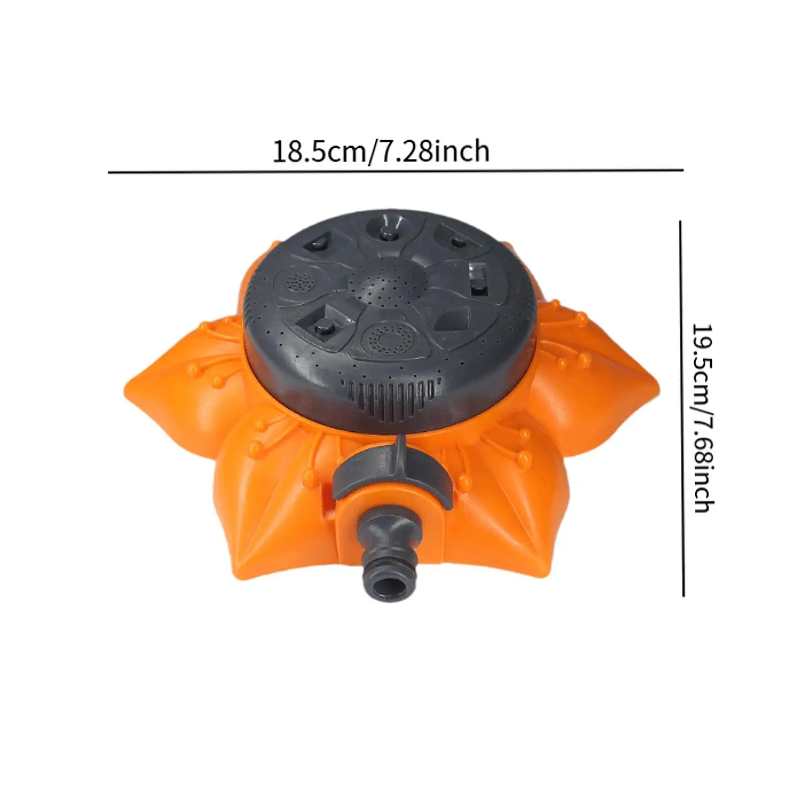 Yard Sprinkler Rotating Automatic Water Sprayer ABS Durable Lawn Irrigation System for Gardening