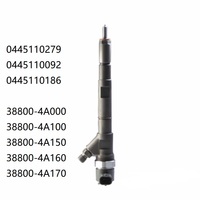 0445110092 0445110279 0445110186 Diesel fuel injector 33800-4A000 For KIA SORENTO 2.5 CRDi / HYUNDAI H1 (STAREX)