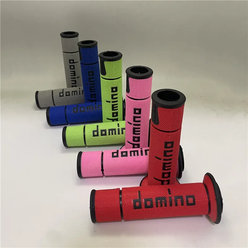 5 Color Moto Handle Bar Grip For Domino Handlebar Motorcycle Grip Dirt Pit Bike Part 7/8\