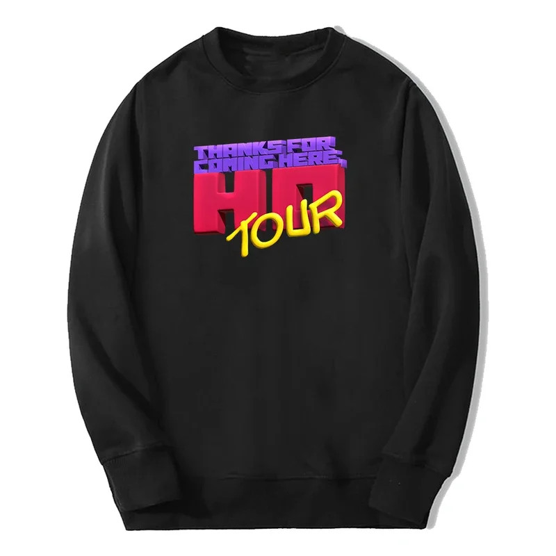 Flo Milli Thanks Coming Here Ho Tour Merch Sweatshirt Crewneck Long Sleeve Streetwear Men Women Hip Hop Clothes