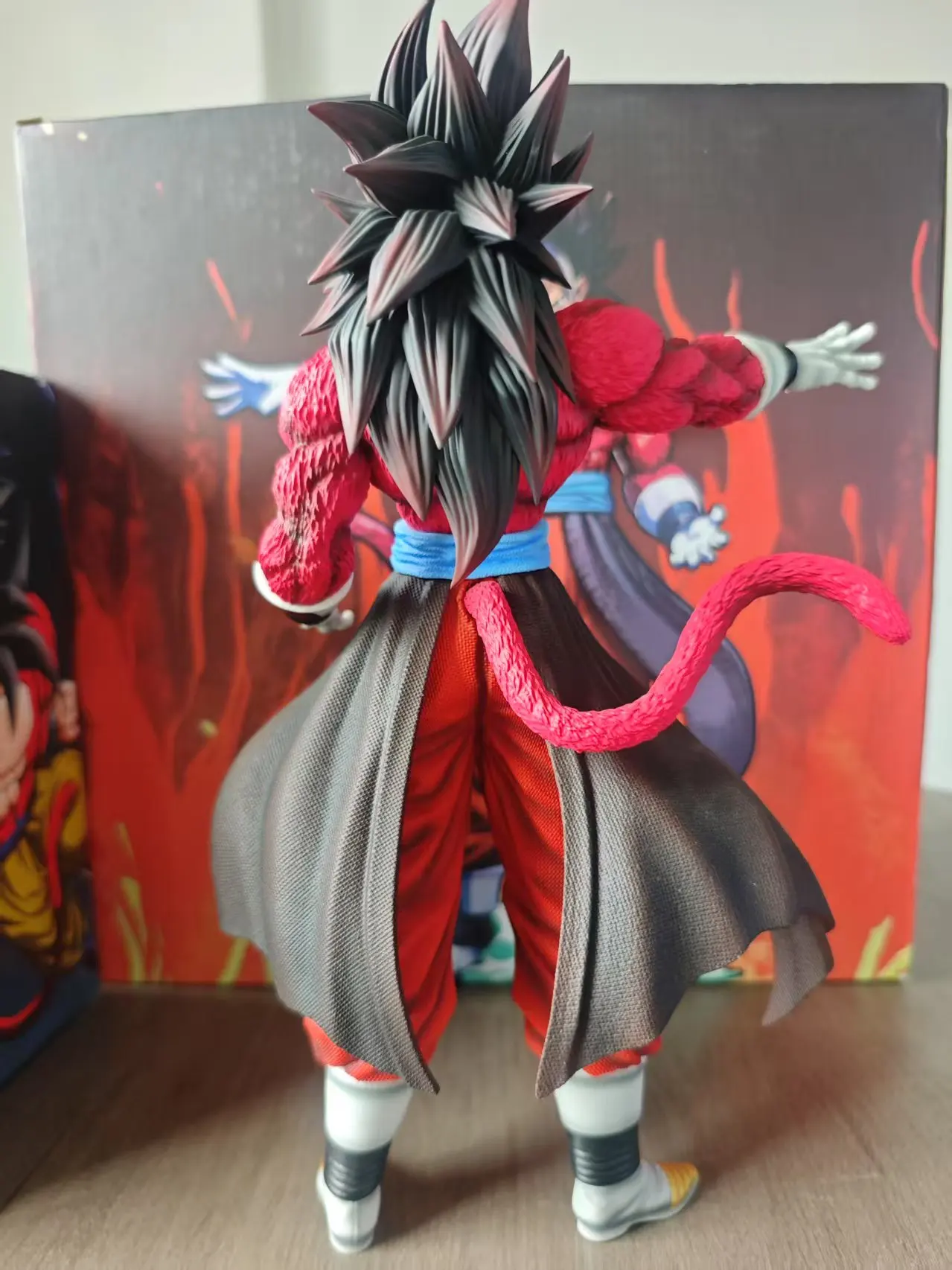 Dragon Ball Xeno Vegito Figura Super Saiyan 4 Vegetto Action Figures Collezione di statue in PVC Modello Giocattoli Regalo