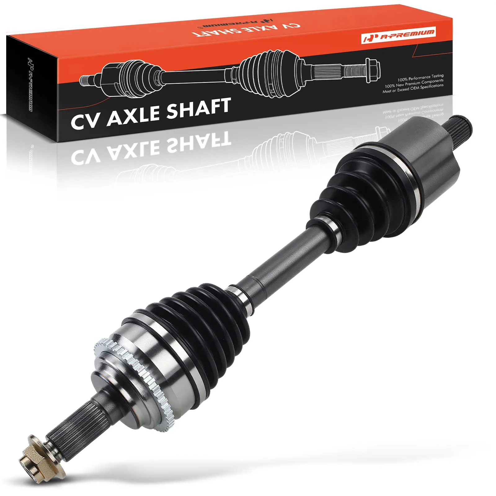 A-Premium Front Driver Side CV Axle Assembly for Ford Fusion 2010-2012 Lincoln MKZ 2007-2012