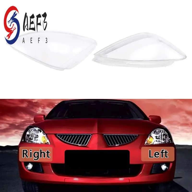 

AEF3-Car Headlight Shell Headlight Cover Headlamp Lens Headlight Mask For Mitsubishi Lancer (Overseas Version) 2003-2005