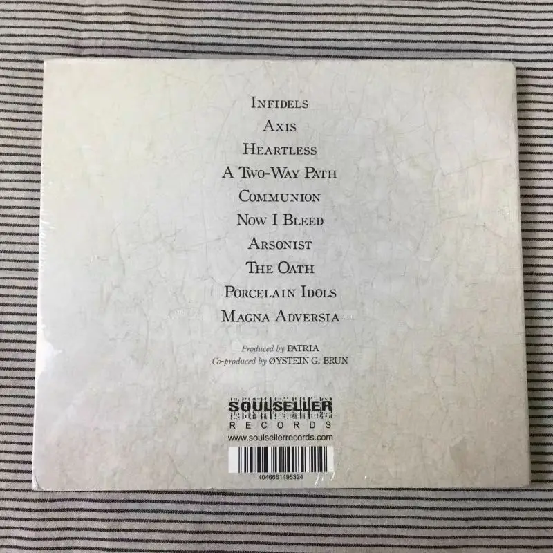 CD パトリア - マグナ・アドベルシア (2009) CD - ブラジルのブラックメタルの先駆者マルチのプロジェクト「パトリア」のデビュー・フルレングス・アルバム