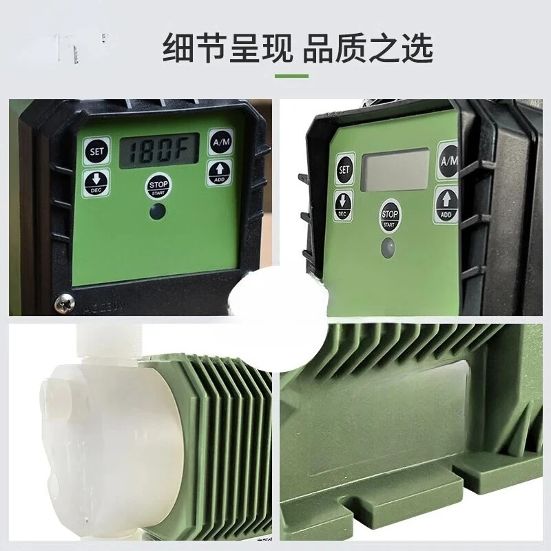 Dosing Metering Pump Electromagnetic Diaphragm Pump Acid and Alkali Corrosion Resistance Metering Pump Flow